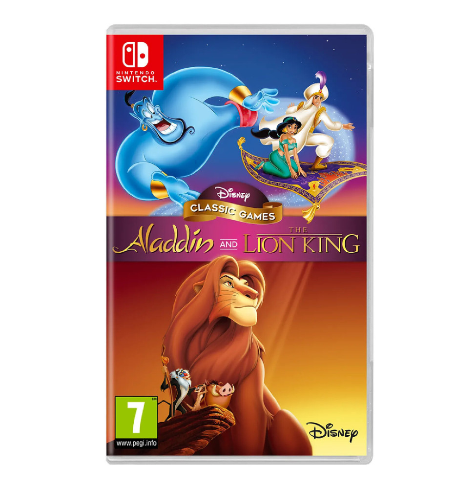 Aladdin et le Roi Lion Disney Classic Games SWITCH