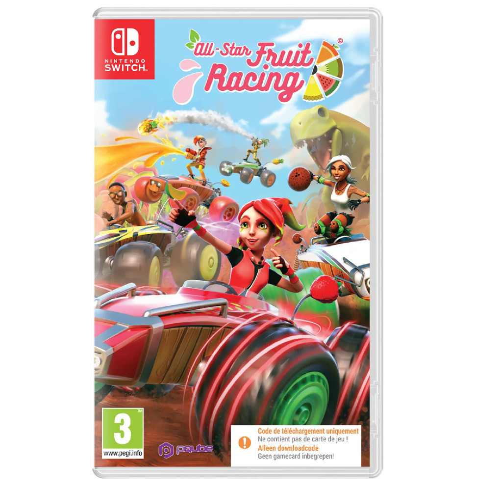 All Star Fruit Racing Nintendo SWITCH (Code de téléchargement)