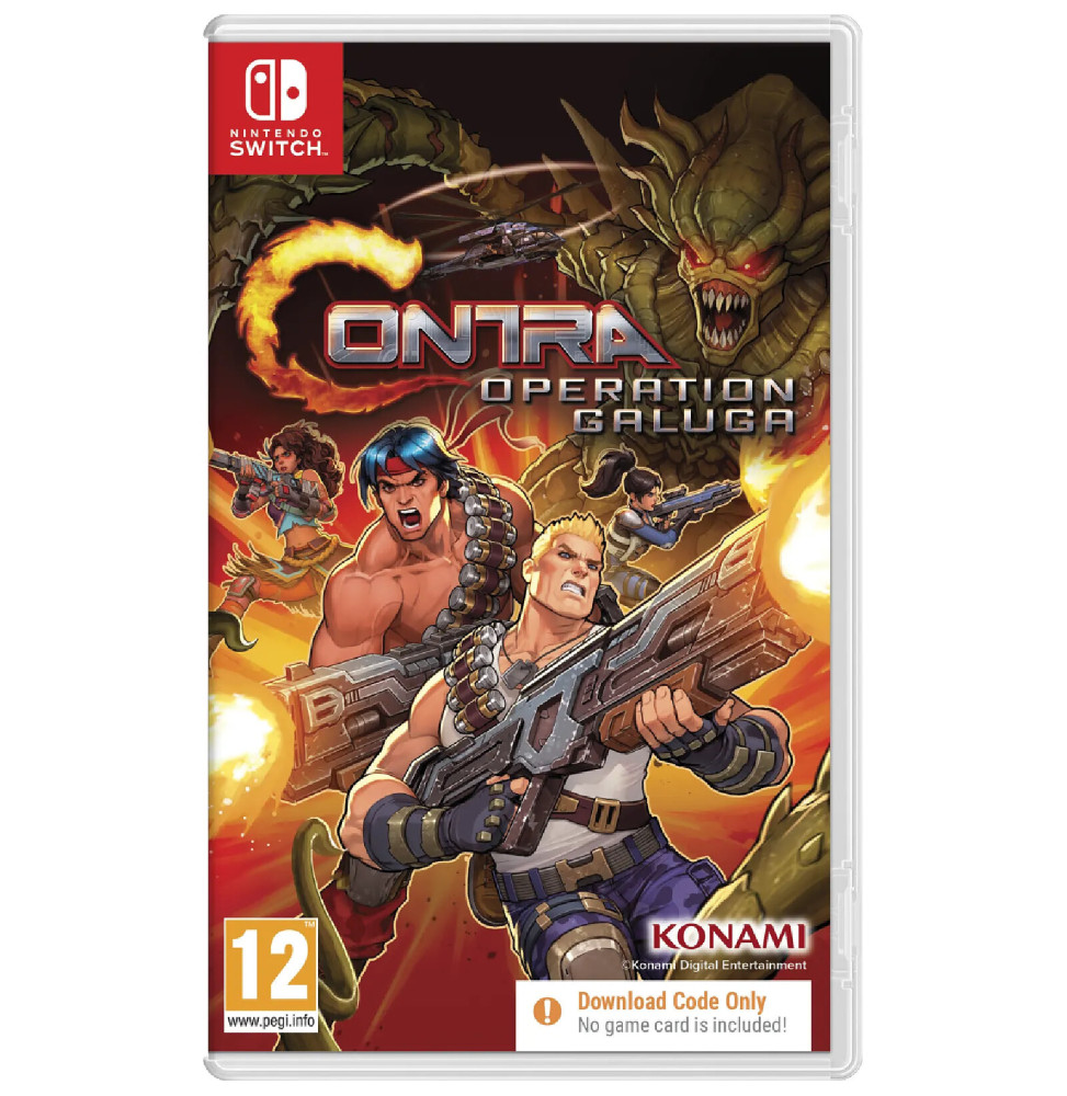 Contra Operation Galuga Nintendo Switch (Code de téléchargement)