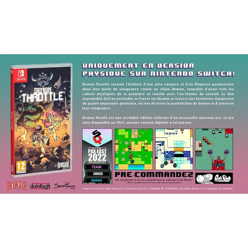 Demon Throttle Nintendo SWITCH — image 2
