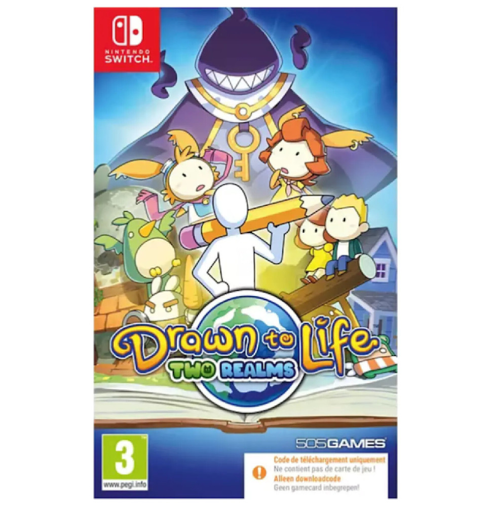 Drawn to Life Nintendo SWITCH (Code de téléchargement)