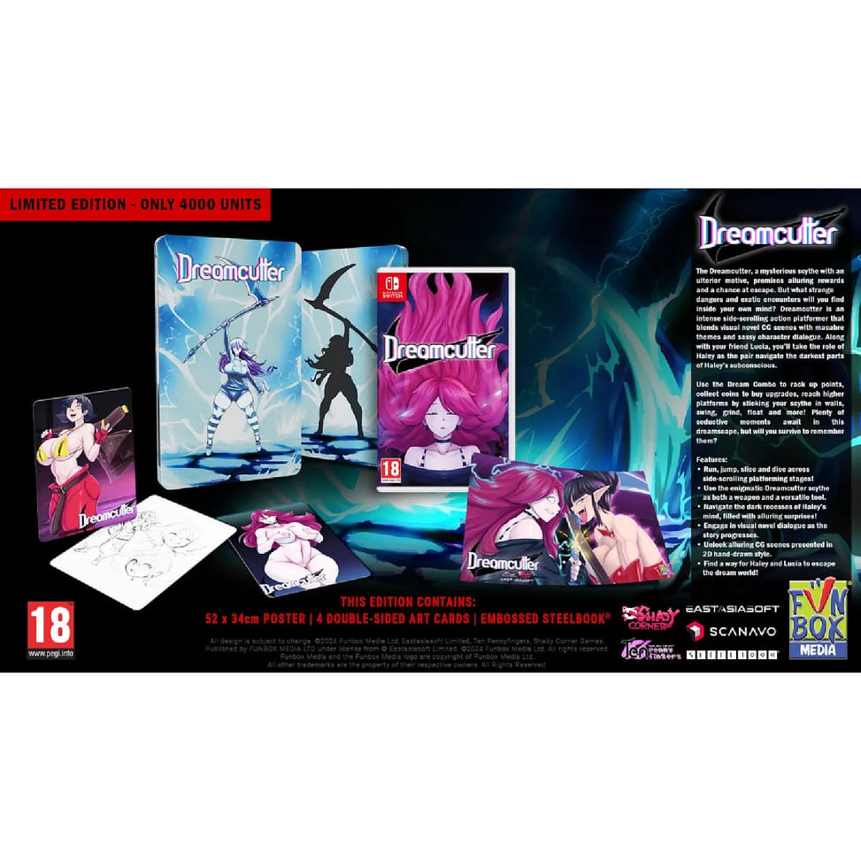Dreamcutter Steelbook Limited Edition Nintendo SWITCH — image 2
