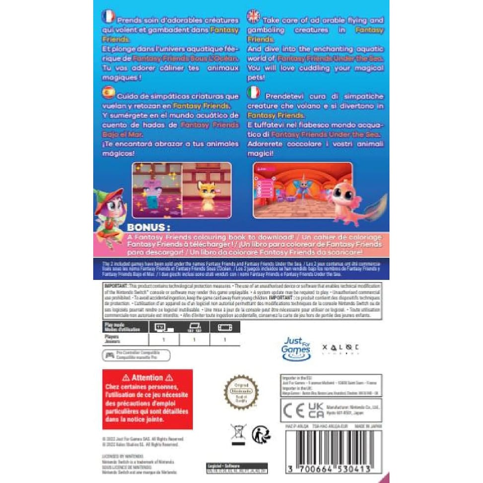 Fantasy Friends Collection (1+2) Nintendo SWITCH — image 2