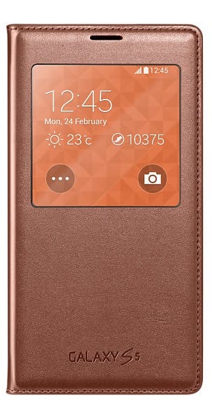 Etui  View Cover pour Samsung Galaxy S5