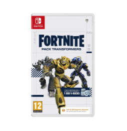 Fortnite Pack Transformers Nintendo SWITCH - 1000 V-Bucks inclus !