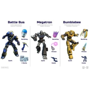 Fortnite Pack Transformers Nintendo SWITCH - 1000 V-Bucks inclus ! — image 2