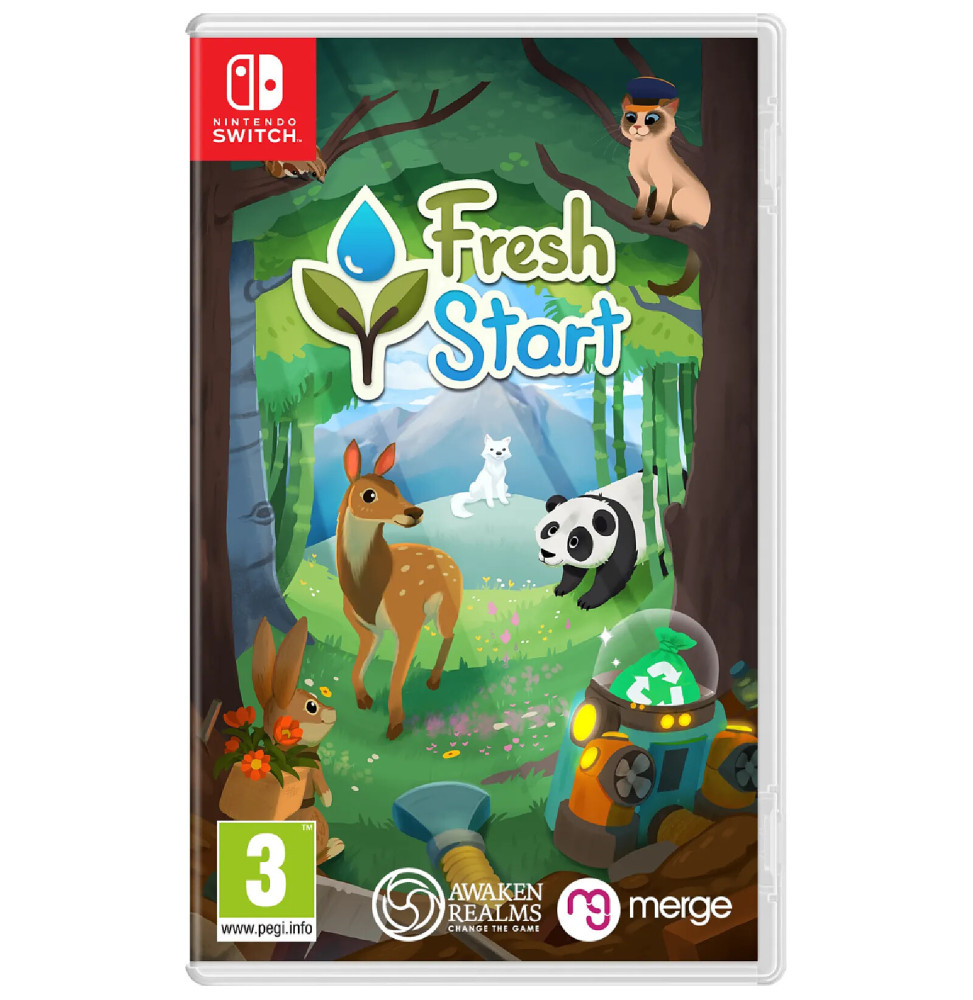 Fresh Start Cleaning Simulator Nintendo SWITCH