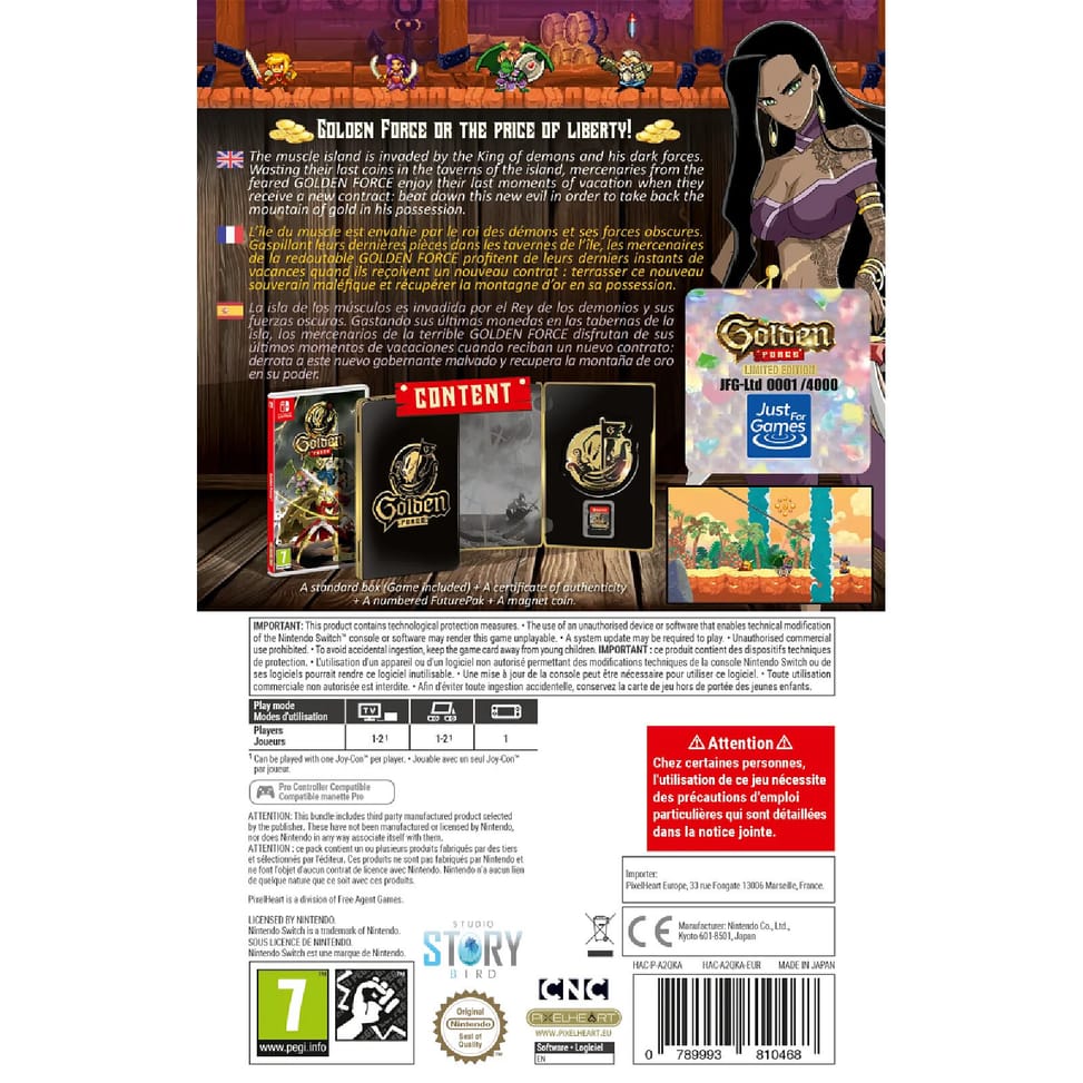 Golden Force Edition Limitée FuturePak Switch — image 4