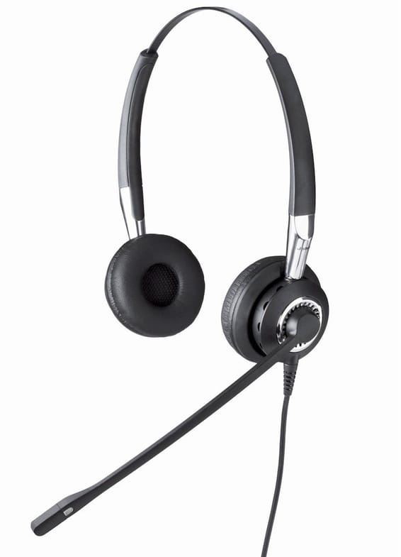 Micro-casques filaires Jabra Biz 2400 - USB DUO MS (2499-823-104)