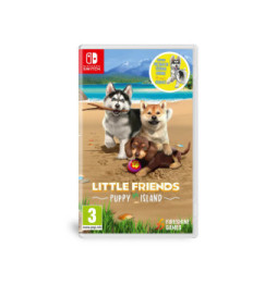 Little Friends Puppy Island Nintendo SWITCH + Bonus Bague de Téléphone