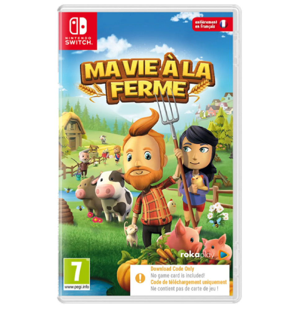 Ma vie à la ferme Nintendo SWITCH (Code de téléchargement)
