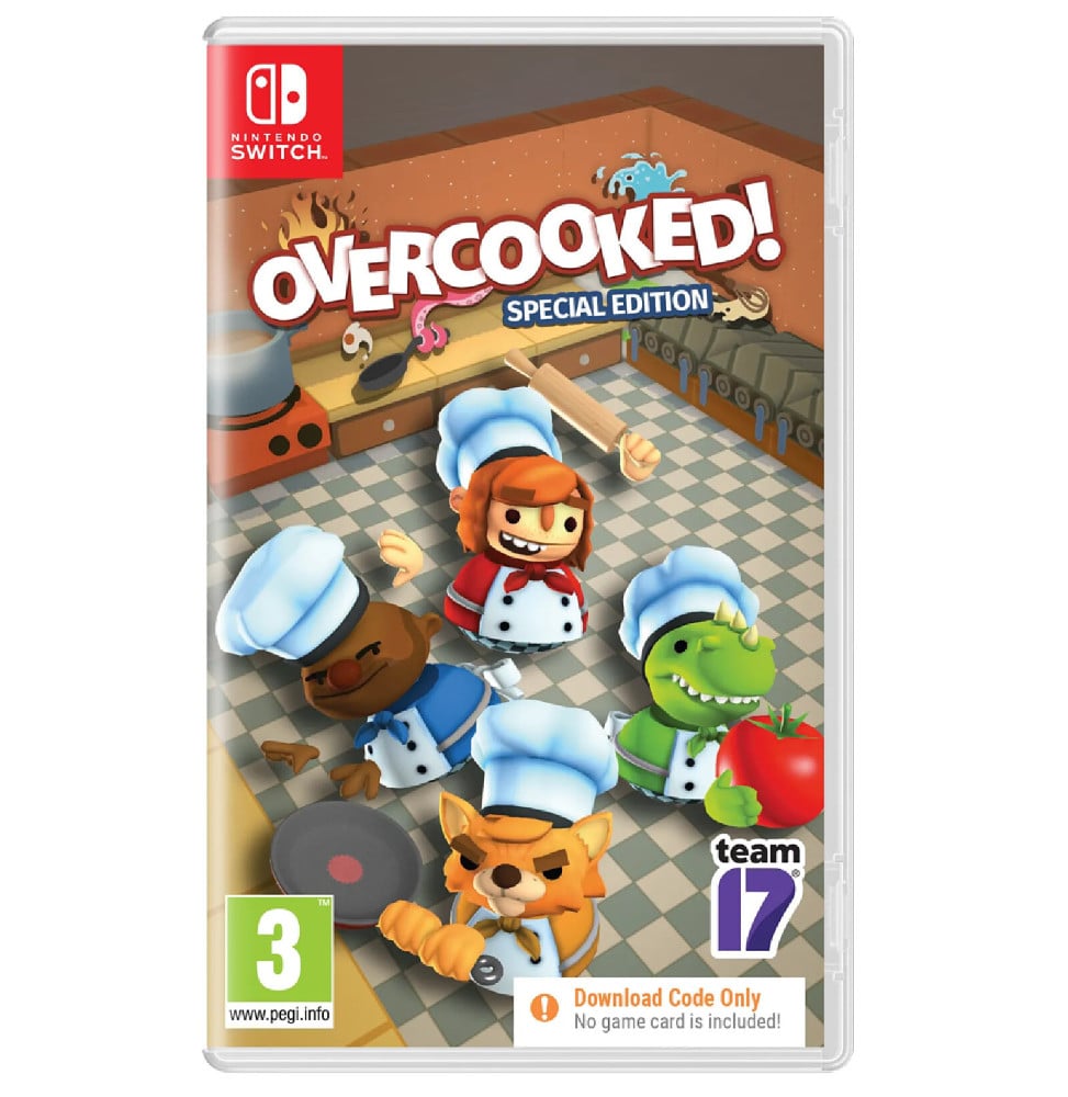 Overcooked! Special Edition Nintendo SWITCH (Code de téléchargement)