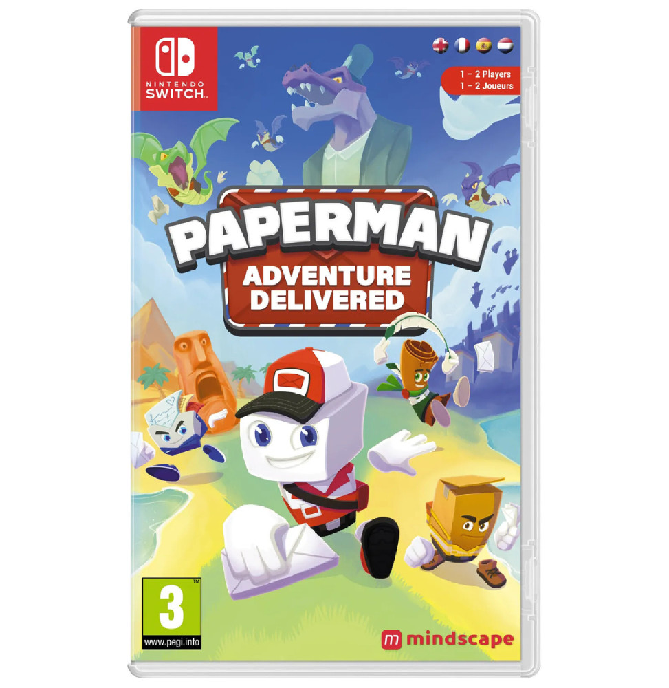 Paperman Adventure Delivered Nintendo SWITCH