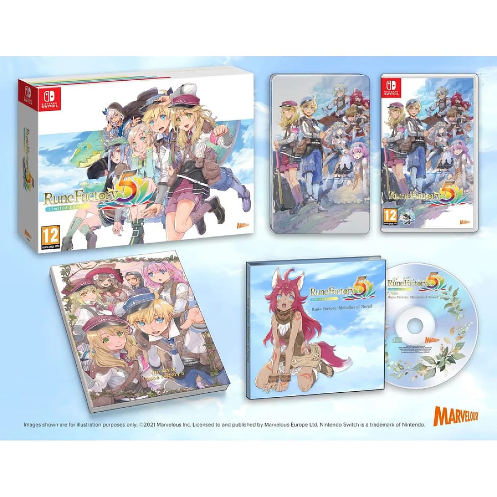 Rune Factory 5 Limited Edition Nintendo SWITCH — image 2