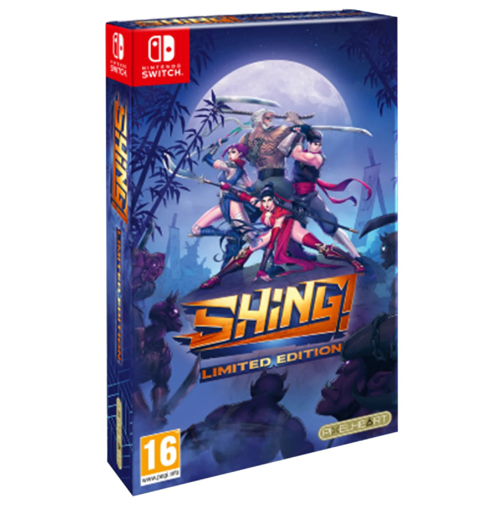 SHING! Just Limited FuturePak sur Nintendo Switch