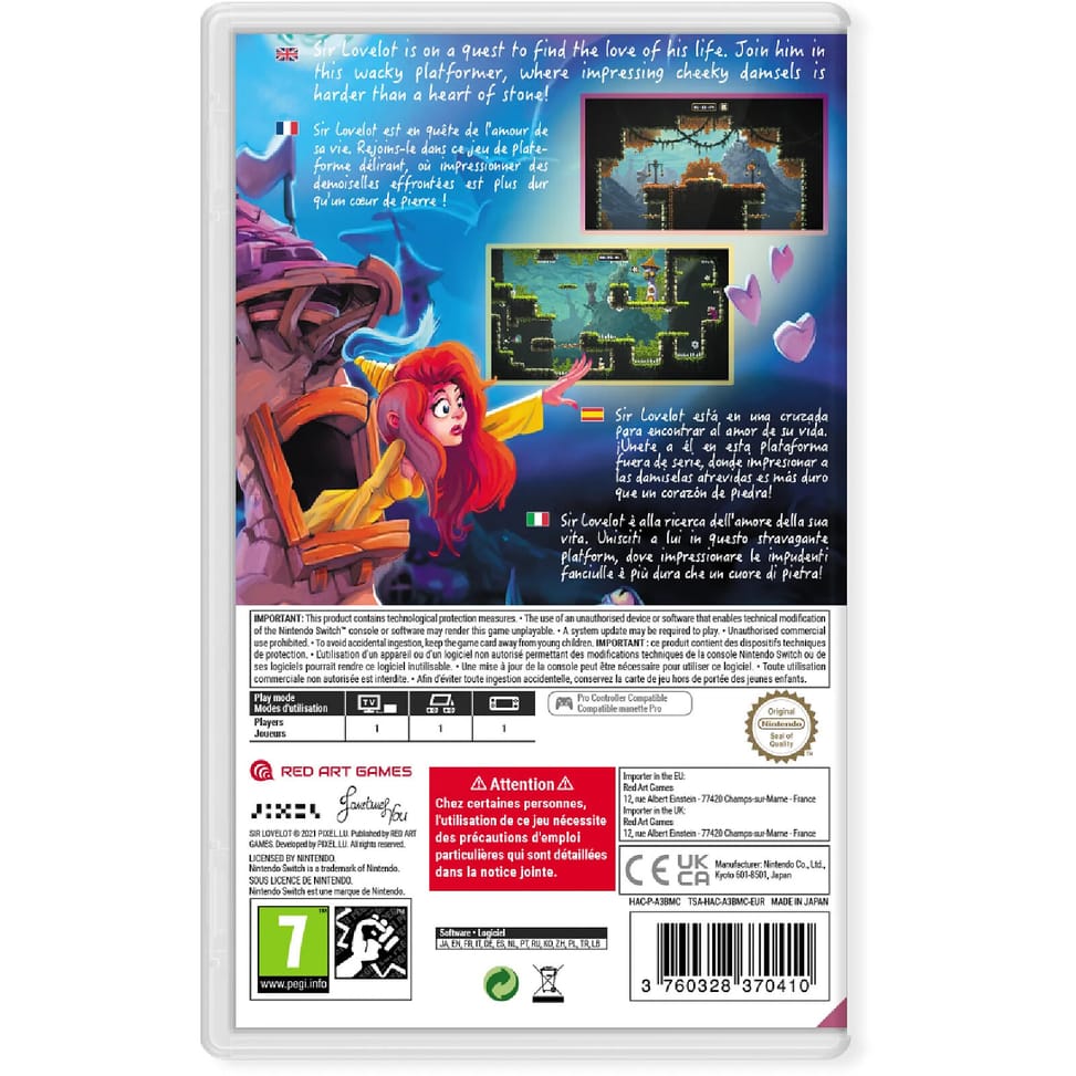 Sir Lovelot Nintendo SWITCH — image 2