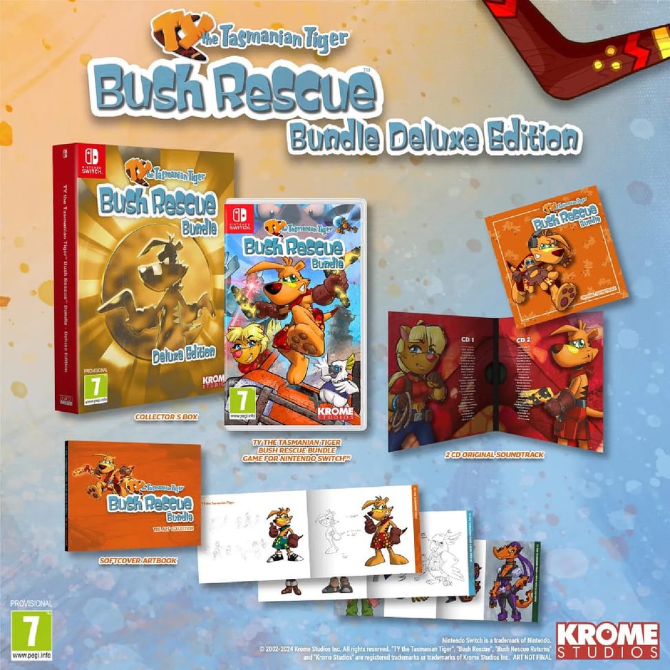 TY the Tasmanian Tiger™ HD Bush Rescue Bundle Deluxe Edition Nintendo Switch — image 2