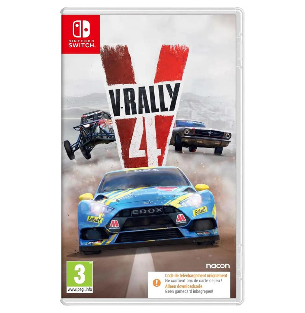 V-Rally 4 Nintendo SWITCH (Code de téléchargement)