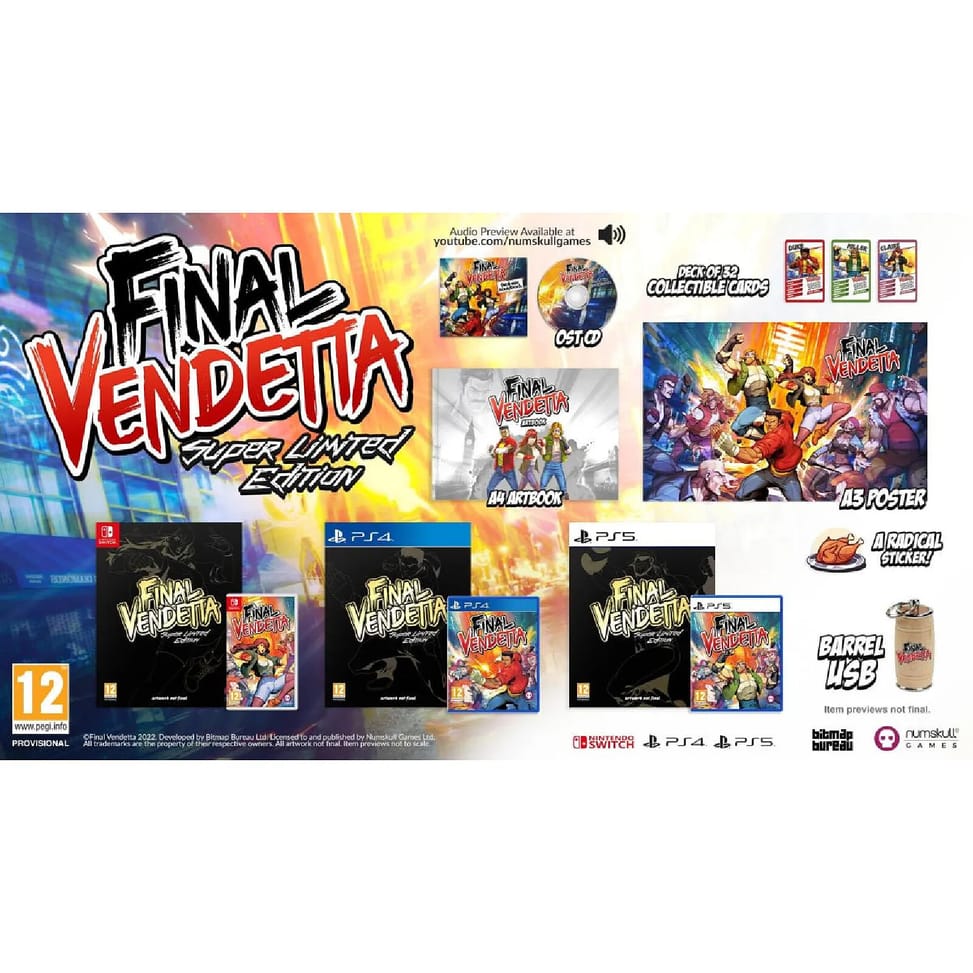 Final Vendetta Super Limited Edition PS4 — image 4
