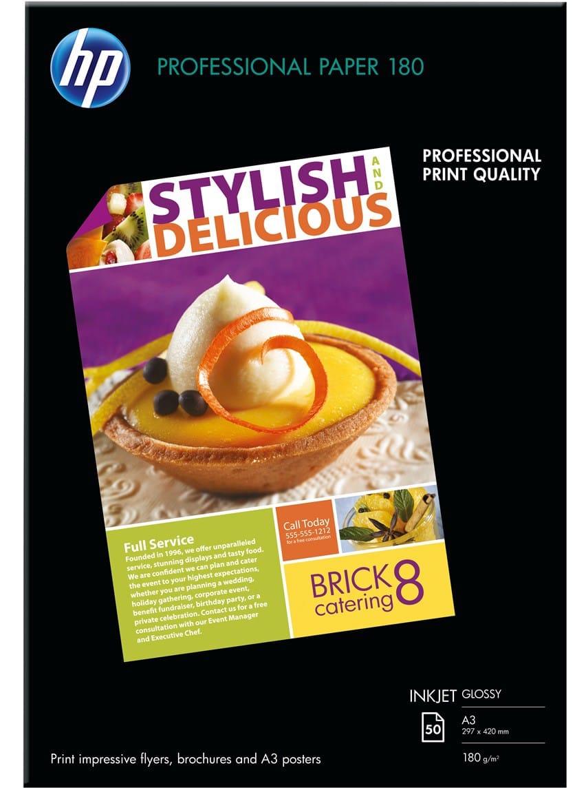 Papier Photo Brillant Ultra Premium Pour Imprimante HP, Format 8,5 X 11 Pouces - Pack De 50 Feuilles