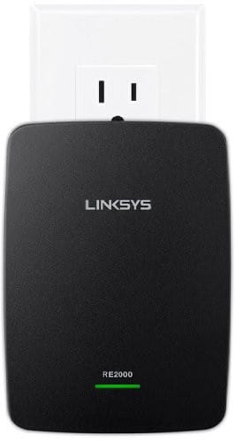 Répéteur Linksys RE2000-EU Universel Wi-Fi N600 (2x N300) double bande