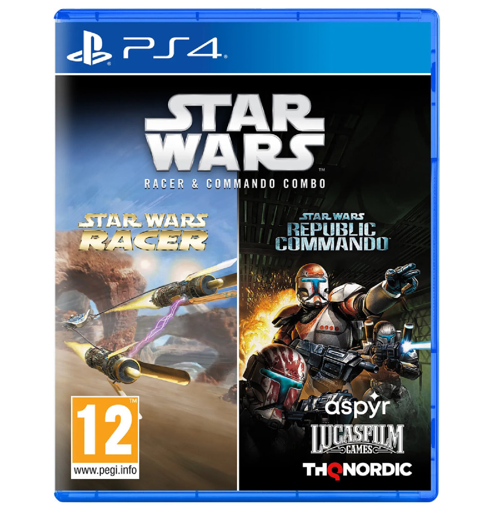 Jogo Star Wars Racer & Commando Combo PS4 Europeu em Promoção | Ofertas