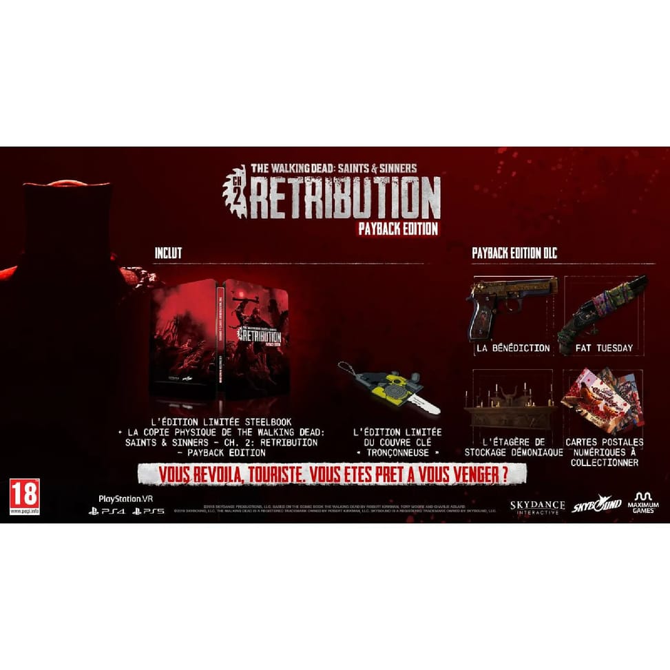 The Walking Dead Saints and Sinners Chapter 2 Retribution Payback Edition PSVR1 — image 2