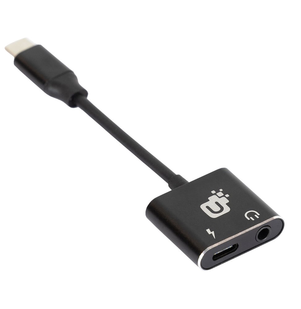 INOVU Adaptateur Audio USB-C vers Jack 3.5 mm + USB-C Power Delivery 60W
