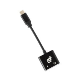 INOVU Adaptateur Audio USB-C vers Jack 3.5 mm + USB-C Power Delivery 60W