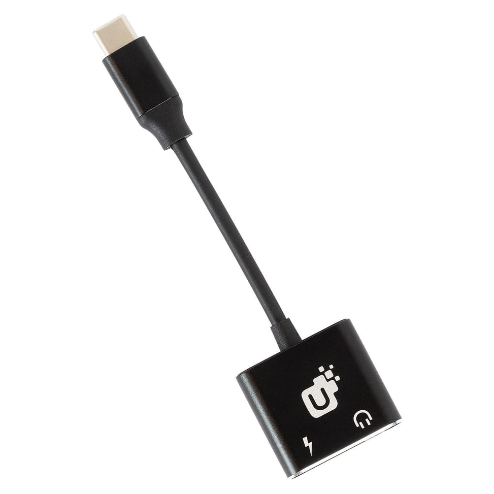 INOVU Adaptateur Audio USB-C vers Jack 3.5 mm + USB-C Power Delivery 60W — image 3