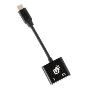 INOVU Adaptateur Audio USB-C vers Jack 3.5 mm + USB-C Power Delivery 60W