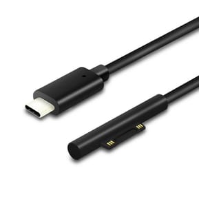 4smarts Câble USB type C Microsoft Surface Recharge Rapide 1m Noir — image 2