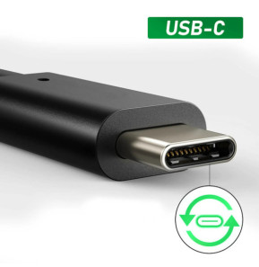4smarts Câble USB type C Microsoft Surface Recharge Rapide 1m Noir
