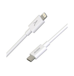 Akashi Câble Eco USB-C vers Lightning Blanc (1 m)