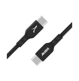 Akashi Câble renforcé USB-C vers USB-C (Noir - 3m)