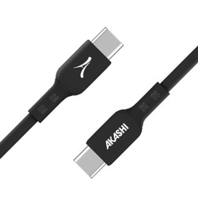 Akashi Câble renforcé USB-C vers USB-C (Noir - 3m)