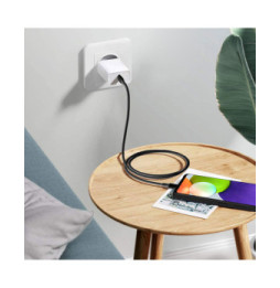 Akashi Câble renforcé USB-C vers USB-C (Noir - 3m)