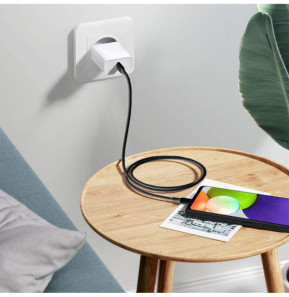 Akashi Câble renforcé USB-C vers USB-C (Noir - 3m)