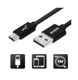 Akashi Cable USB vers USB Type-C (1 mètre)