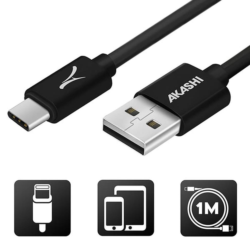 Akashi Cable USB vers USB Type-C (1 mètre) — image 2