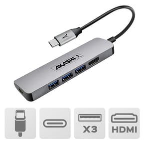 Akashi Hub USB Type-C 5-en-1 — image 2