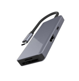 Akashi Hub USB Type-C 7-en-1