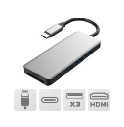 Akashi Hub USB Type-C 7-en-1