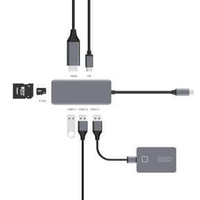 Akashi Hub USB Type-C 7-en-1 — image 4