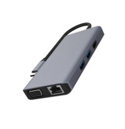 Akashi Hub USB Type-C 9-en-1