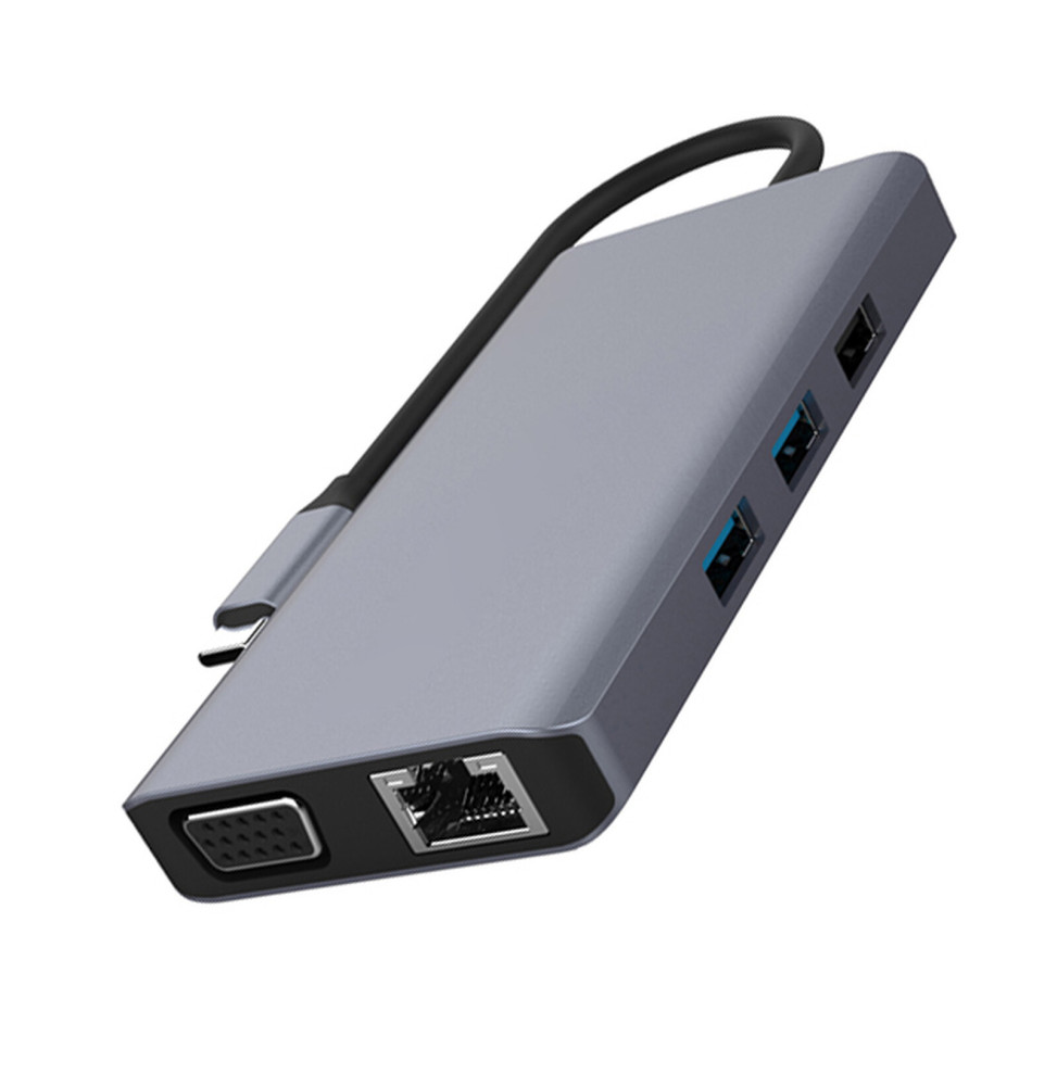 Akashi Hub USB Type-C 9-en-1