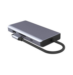 Akashi Hub USB Type-C 9-en-1