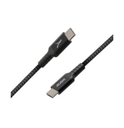 Akashi Câble Eco Kevlar USB-C vers USB-C Noir (1.5 m)