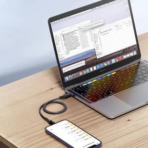 Akashi Câble Eco Kevlar USB-C vers USB-C Noir (1.5 m) — image 3