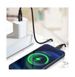 Akashi Câble Eco Kevlar USB-C vers USB-C Noir (1.5 m)
